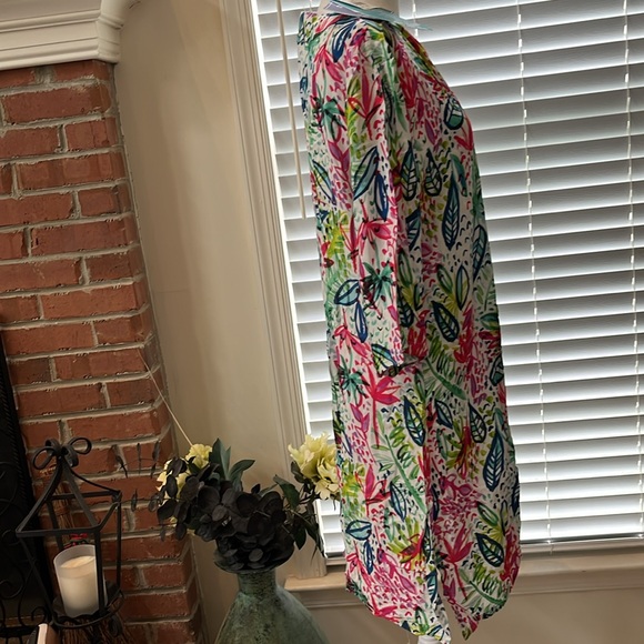 NWT Tybee Island beach swim cover dress size small multicolored - Picture 3 of 13